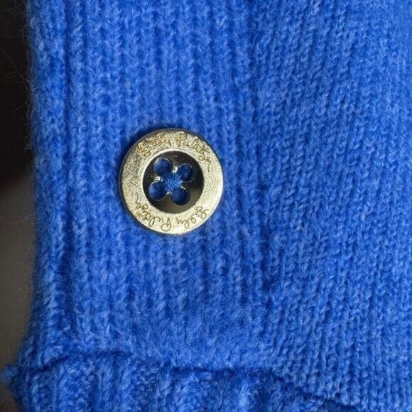 Lilly Pulitzer Arna Sweater Women's XL Heathers Abaco Blue Long Sleeve New - Picture 8 of 11